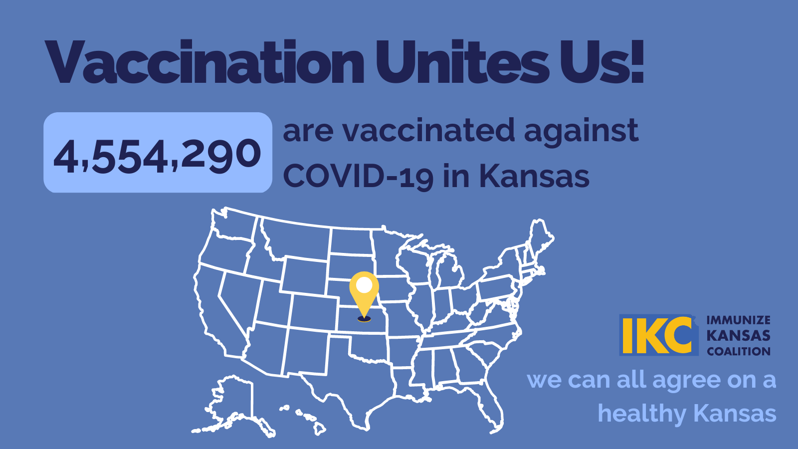 Protecting Kansas with Immunization Spanish Social Media Graphic 2